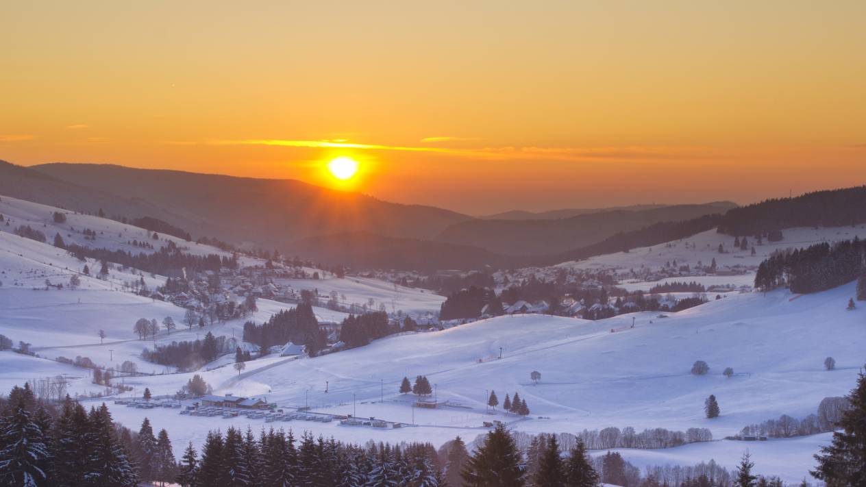 Winterlandschaft im Schwarzwald